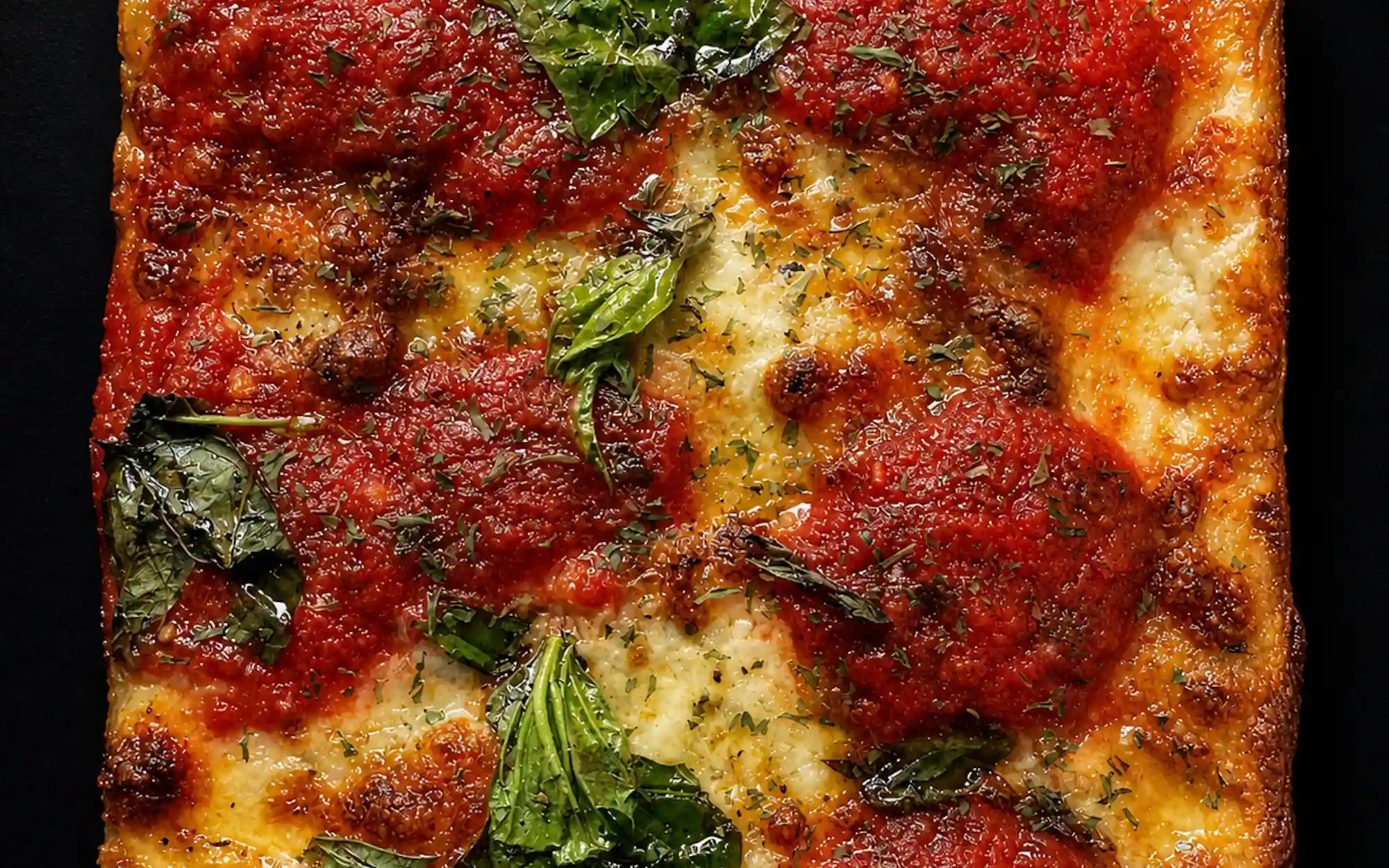 Margherita slice