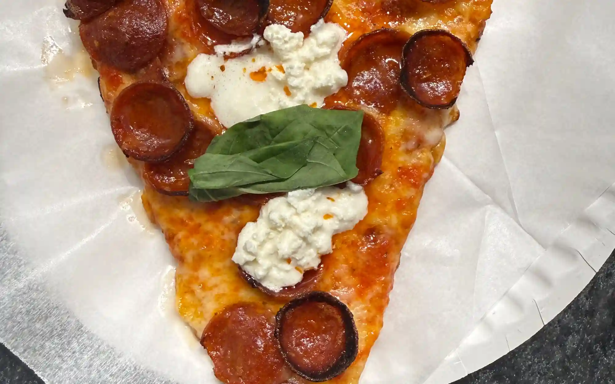 Pepperoni slice