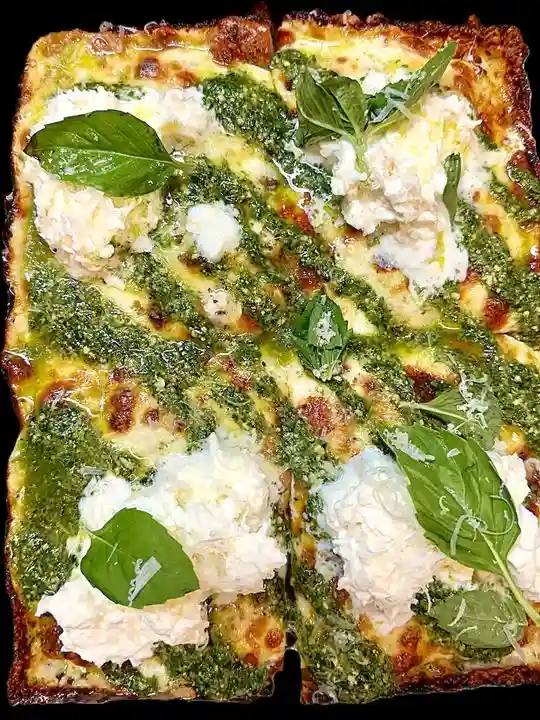 Burrata Pesto DSP slice