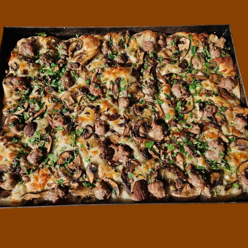 Salsiccia e Funghi slice