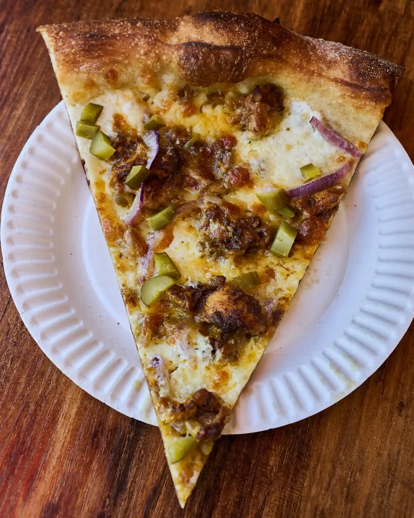 Chicken Shawarma slice from Pizza Loves Sauce