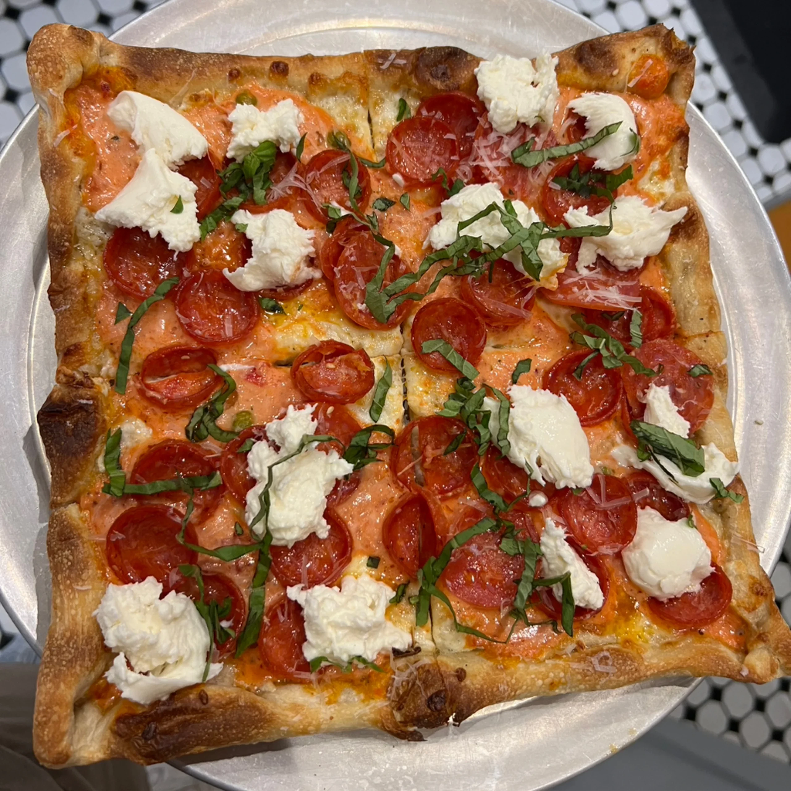 Vodka Roni alla San Genaro slice
